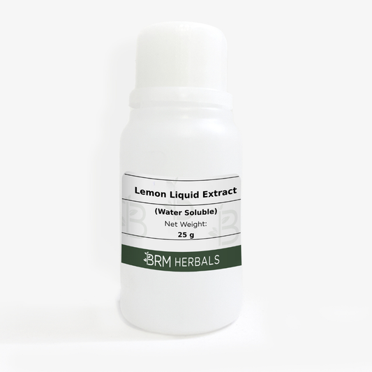 Lemon Peel Liquid Extract Water Soluble