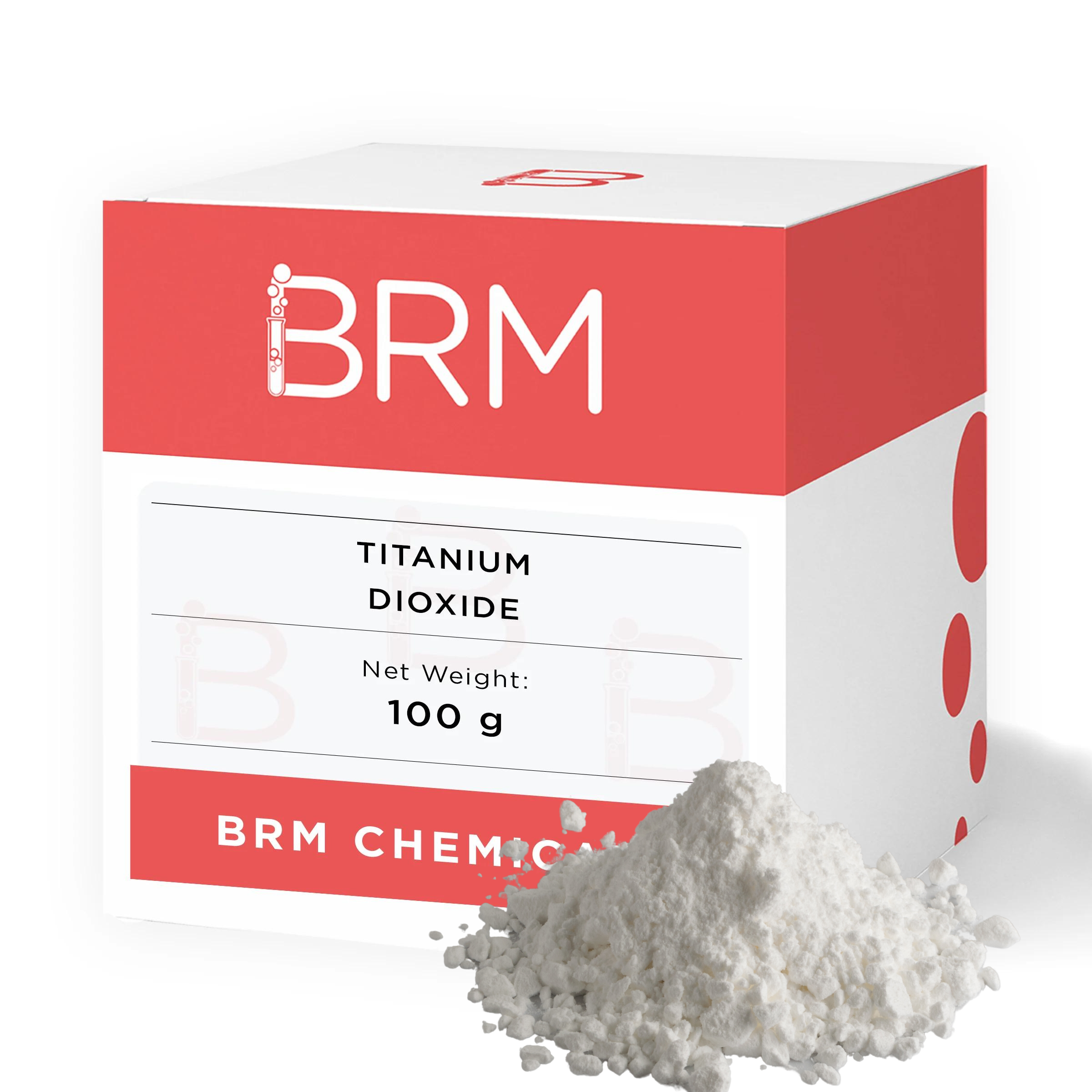 BRM Chemicals Titanium Dioxide Powder for Soap Making, Shampoo
