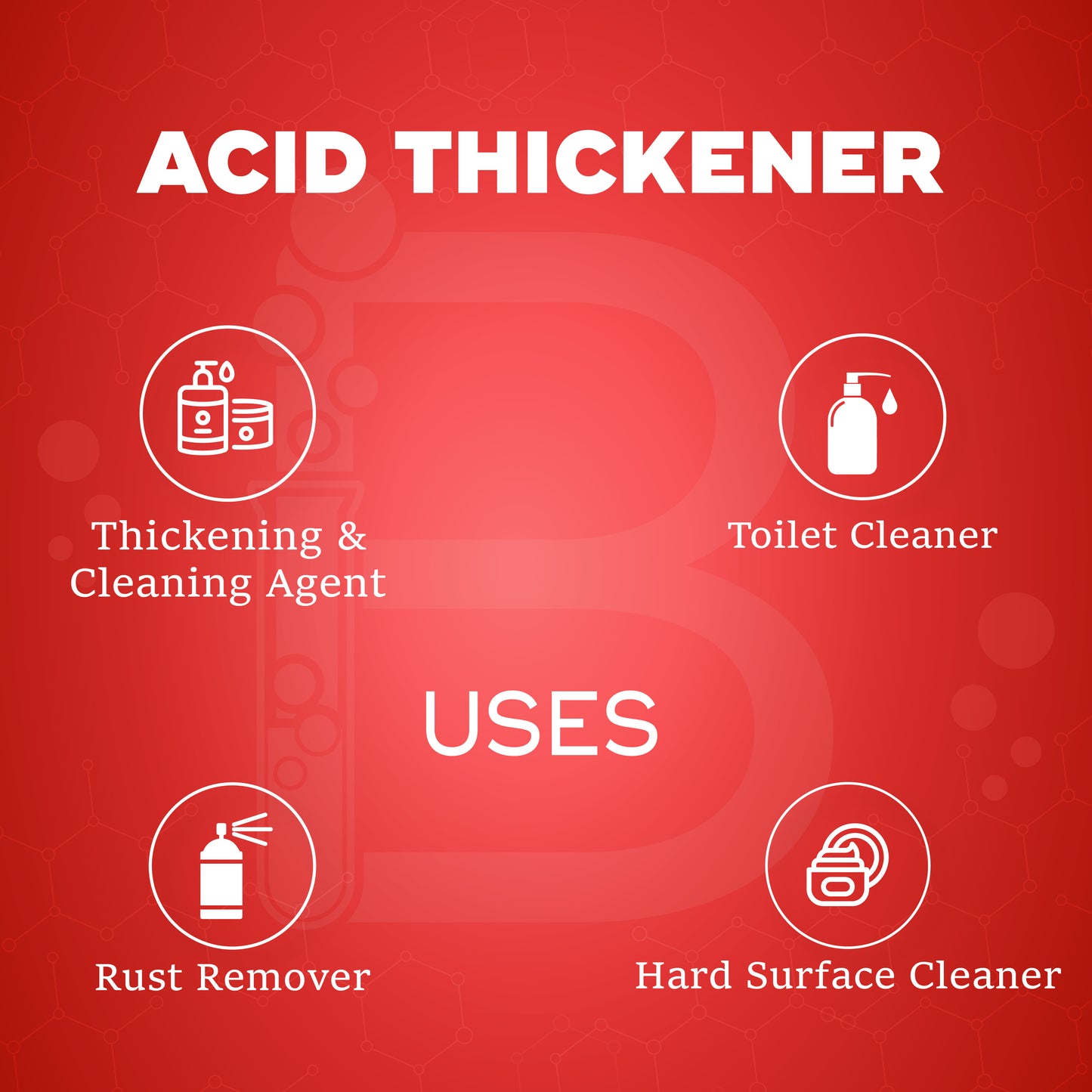 acid thickener uses, uses list of acid thickener
