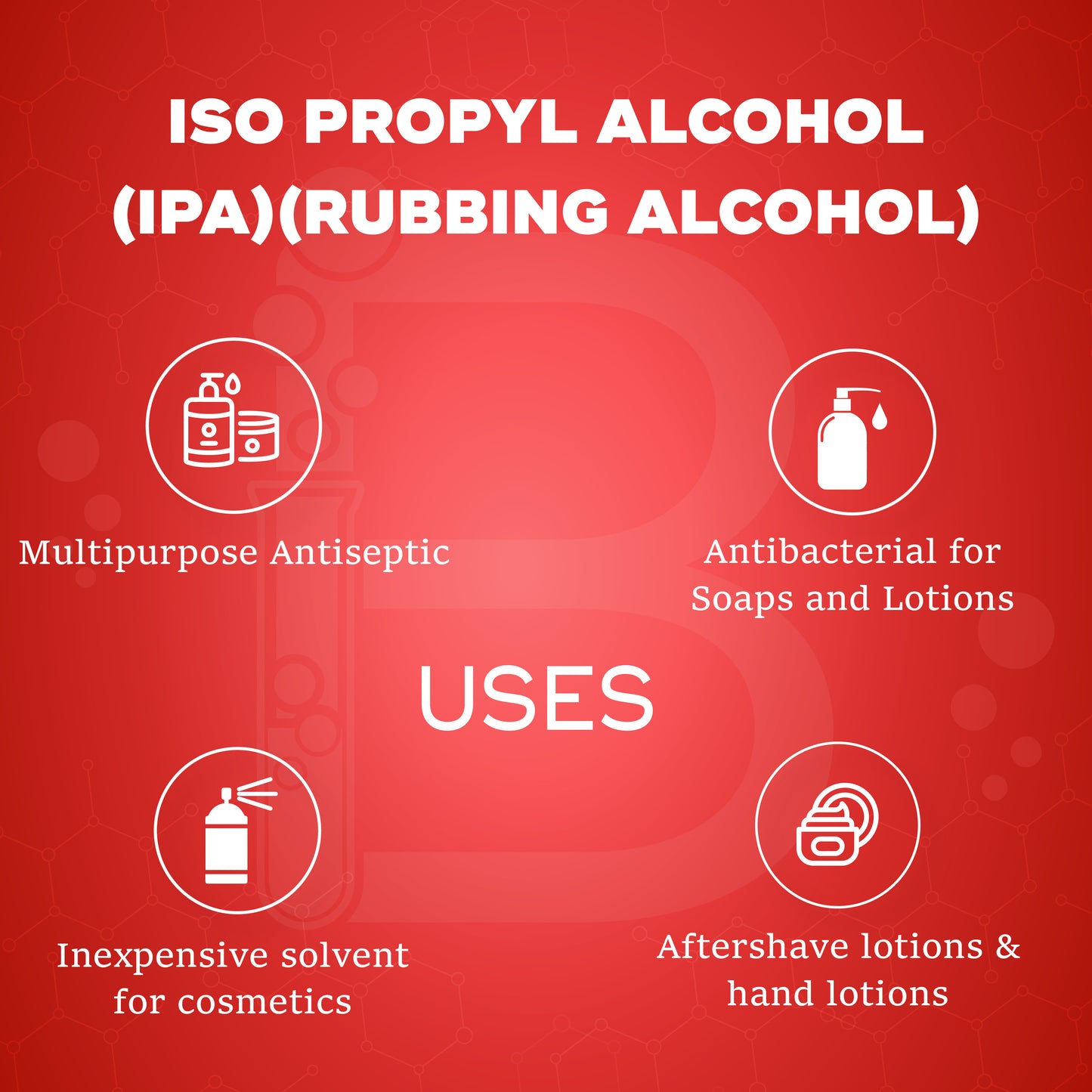 Iso Propyl Alcohol (Ipa)(Rubbing Alcohol)