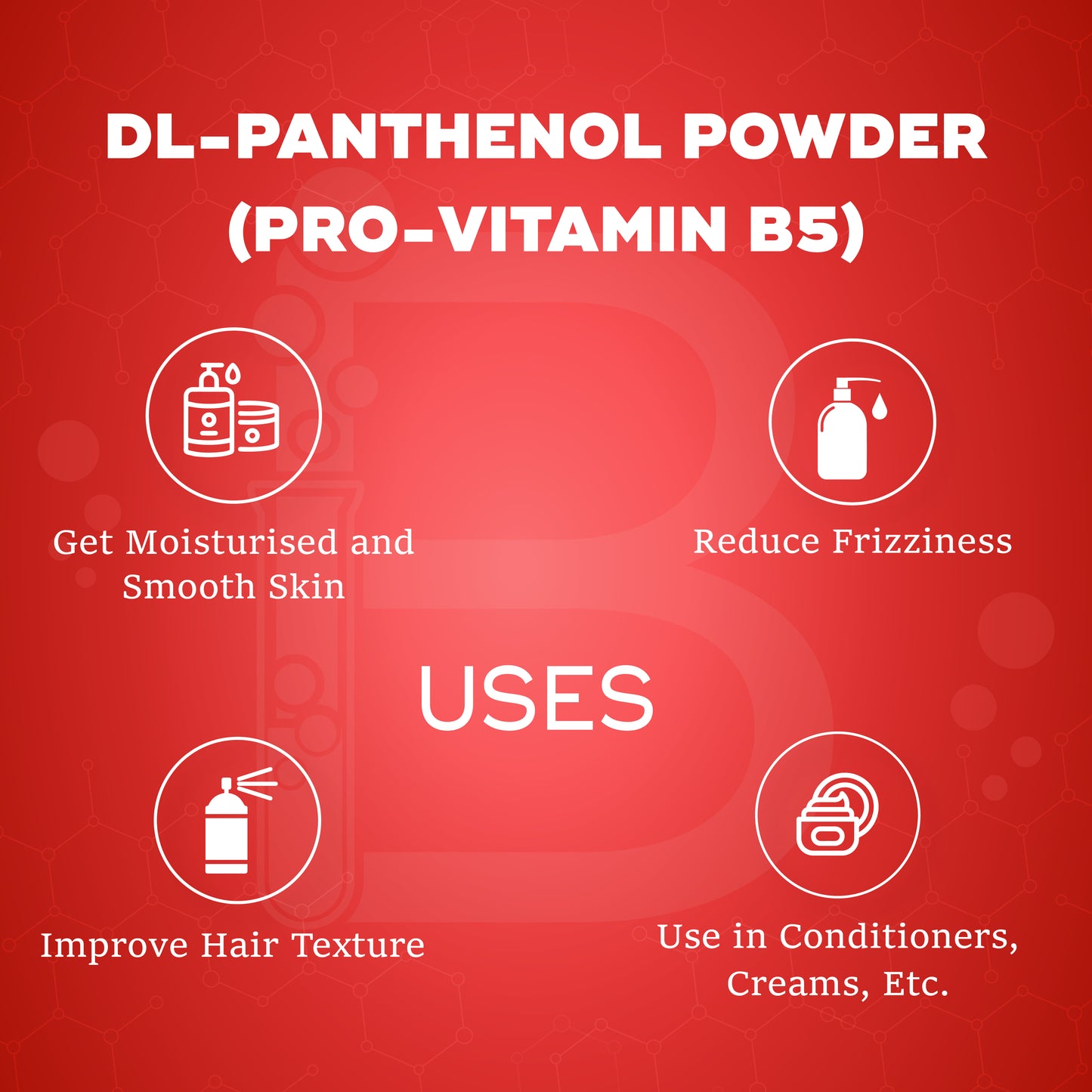 Dl - Panthenol Powder (Pro-Vitamin B5)