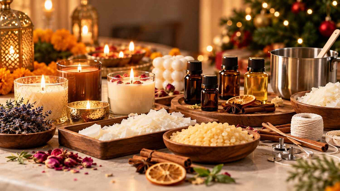 Best Wax & Fragrance Oils for Candle Making: A Guide for Brands, Startups & DIY Makers