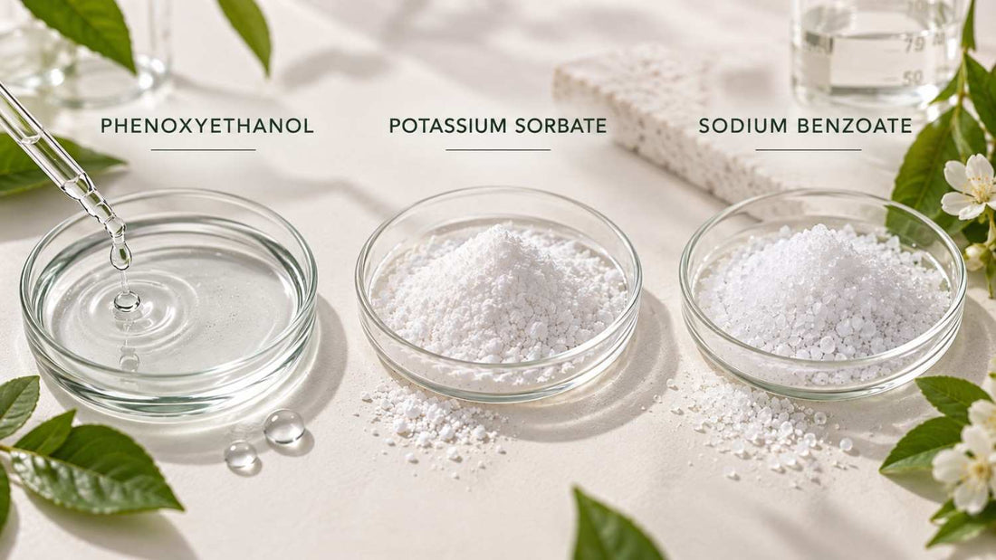 Phenoxyethanol vs Potassium Sorbate vs Sodium Benzoate: Which Preservative Should You Choose?