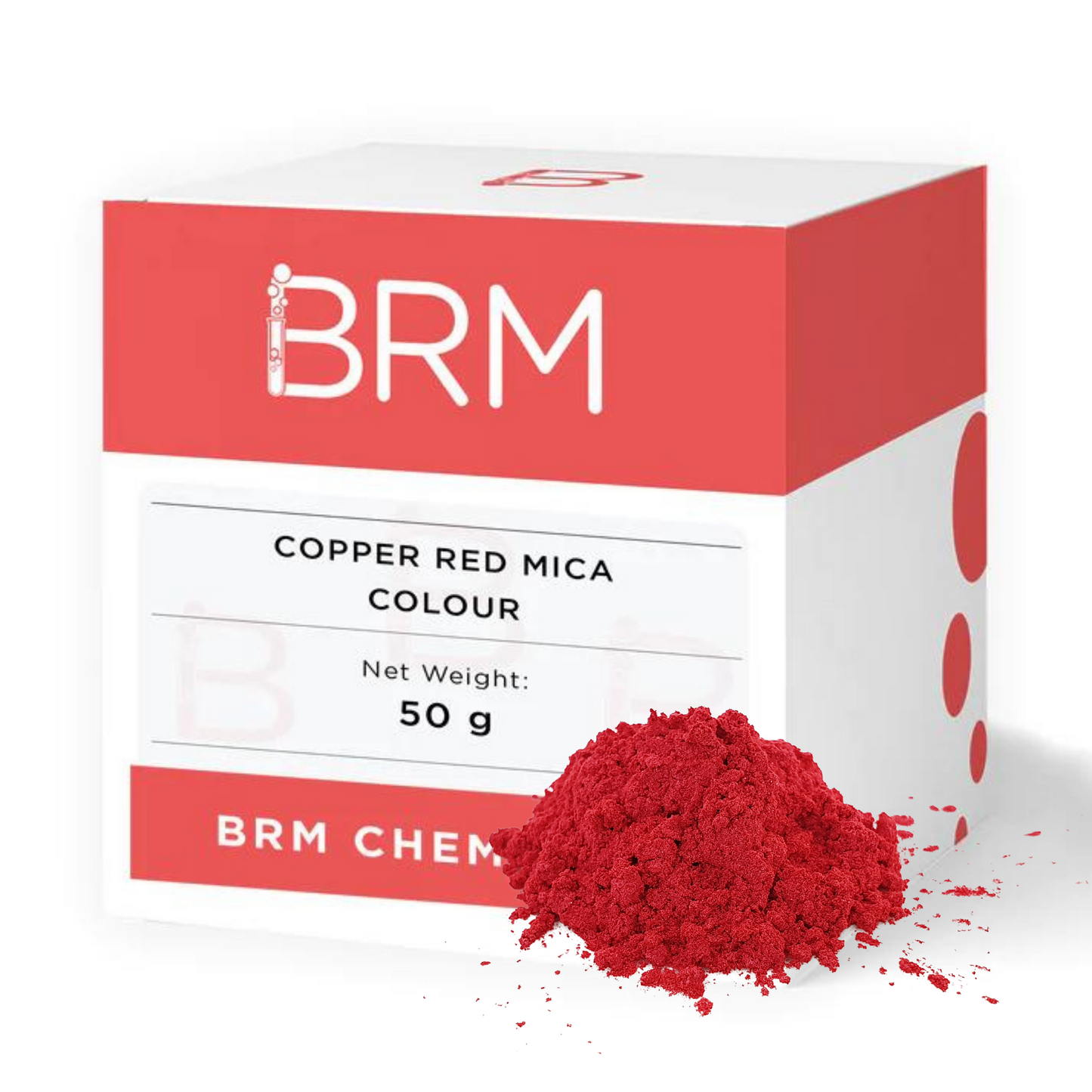 Copper Red Mica Colour