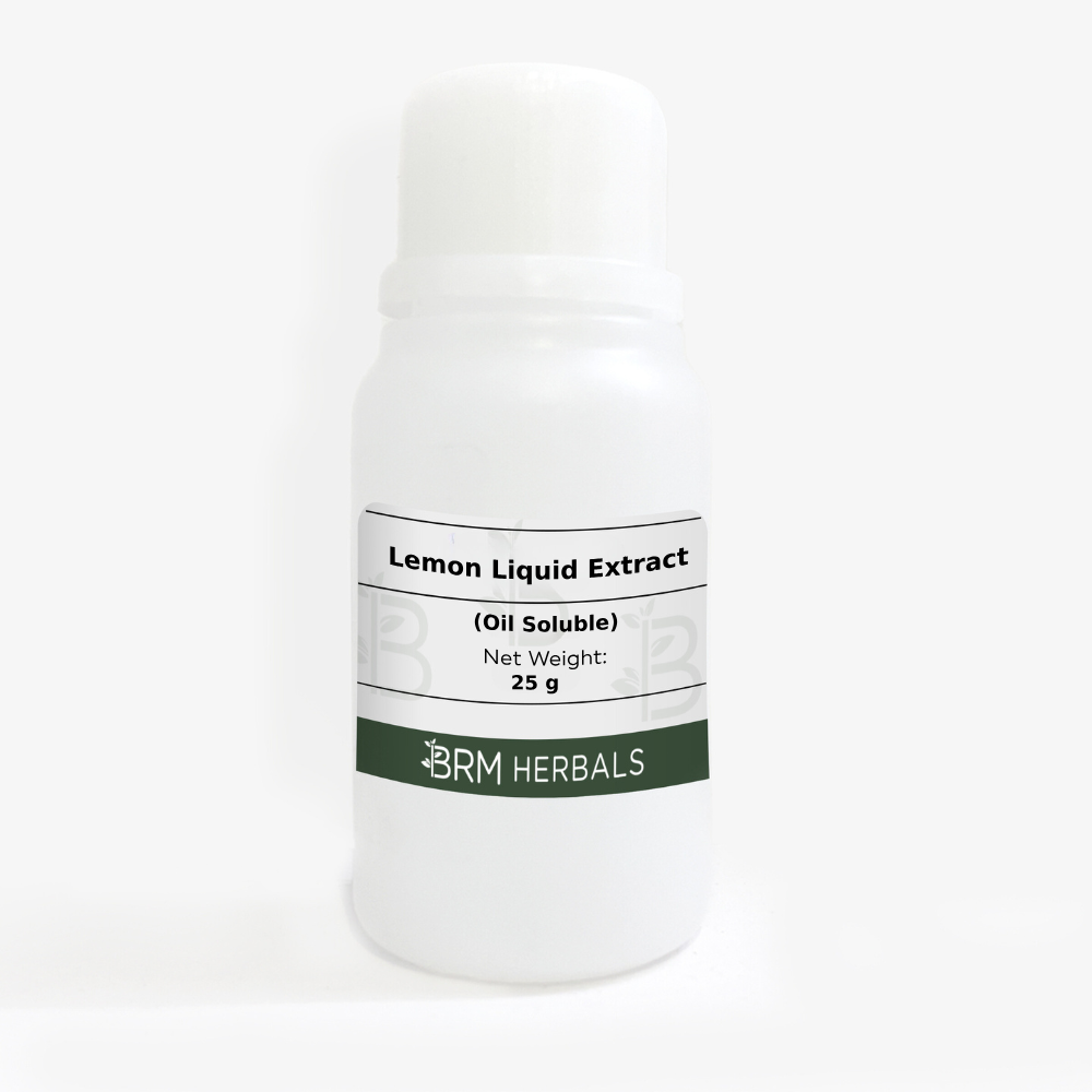 Lemon Peel Liquid Extract for Radiant Skin | BRM Chemicals