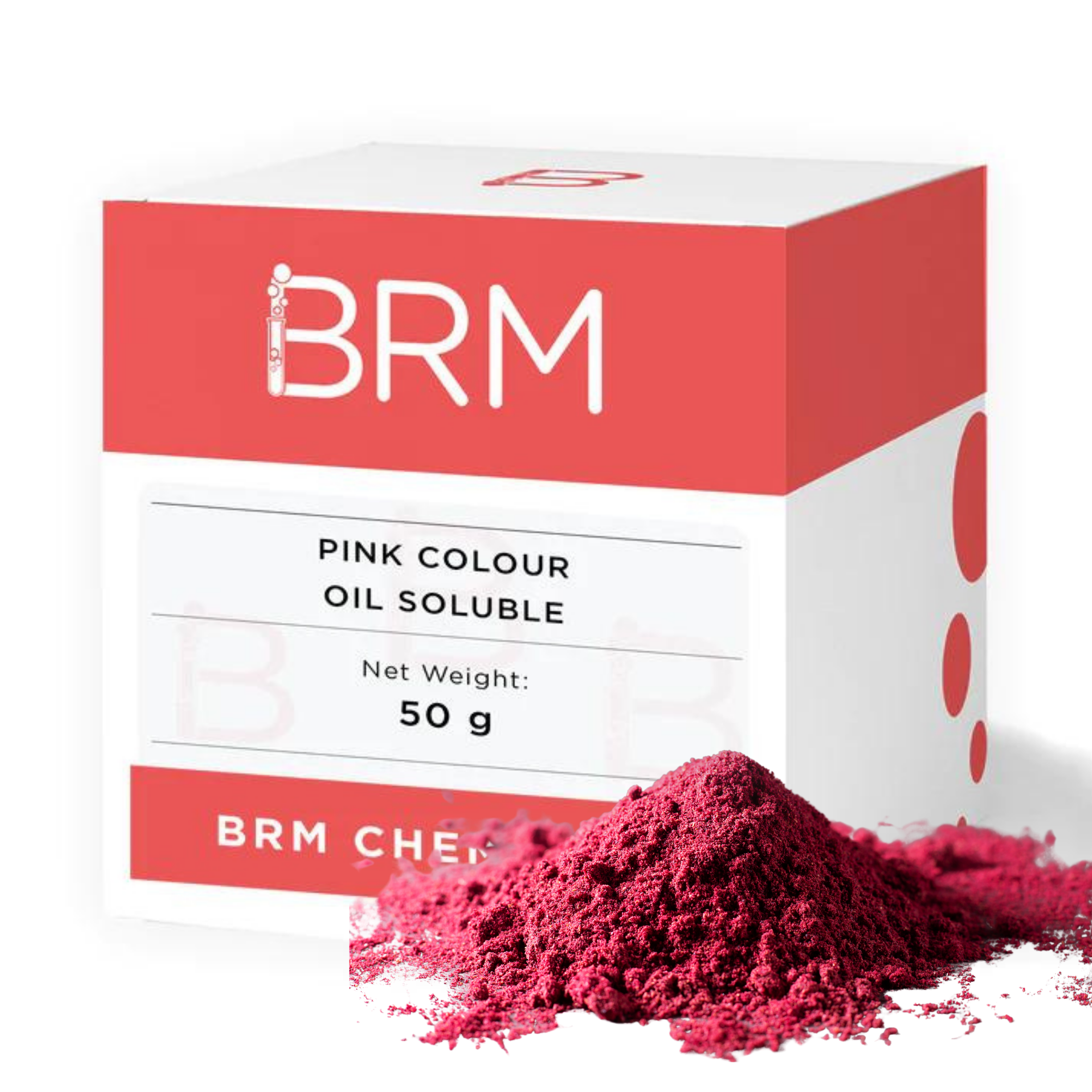Buy Pink Powder Colour (Oil Soluble) Online at Best Price | BRM Chemicals