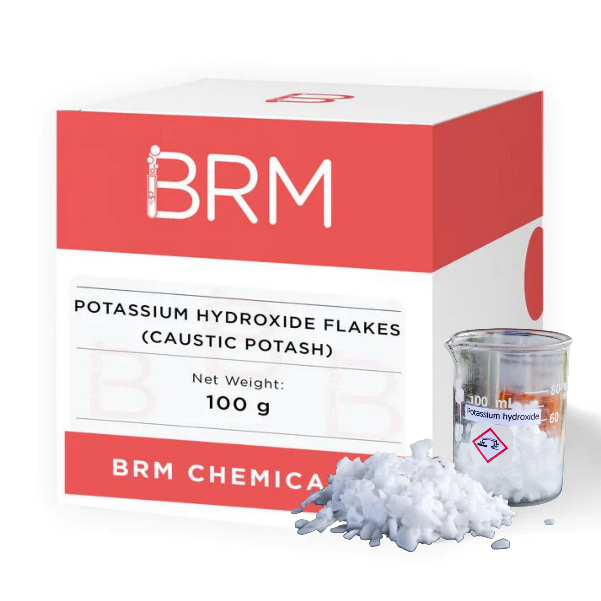 BRM Chemicals Potassium Hydroxide Flakes for Soap Making, Shampoo,  Cosmetics, Moisturizer & Lotion Making, Domestic Use, DIY Personal Care for  Face, Hair, Skin & Body