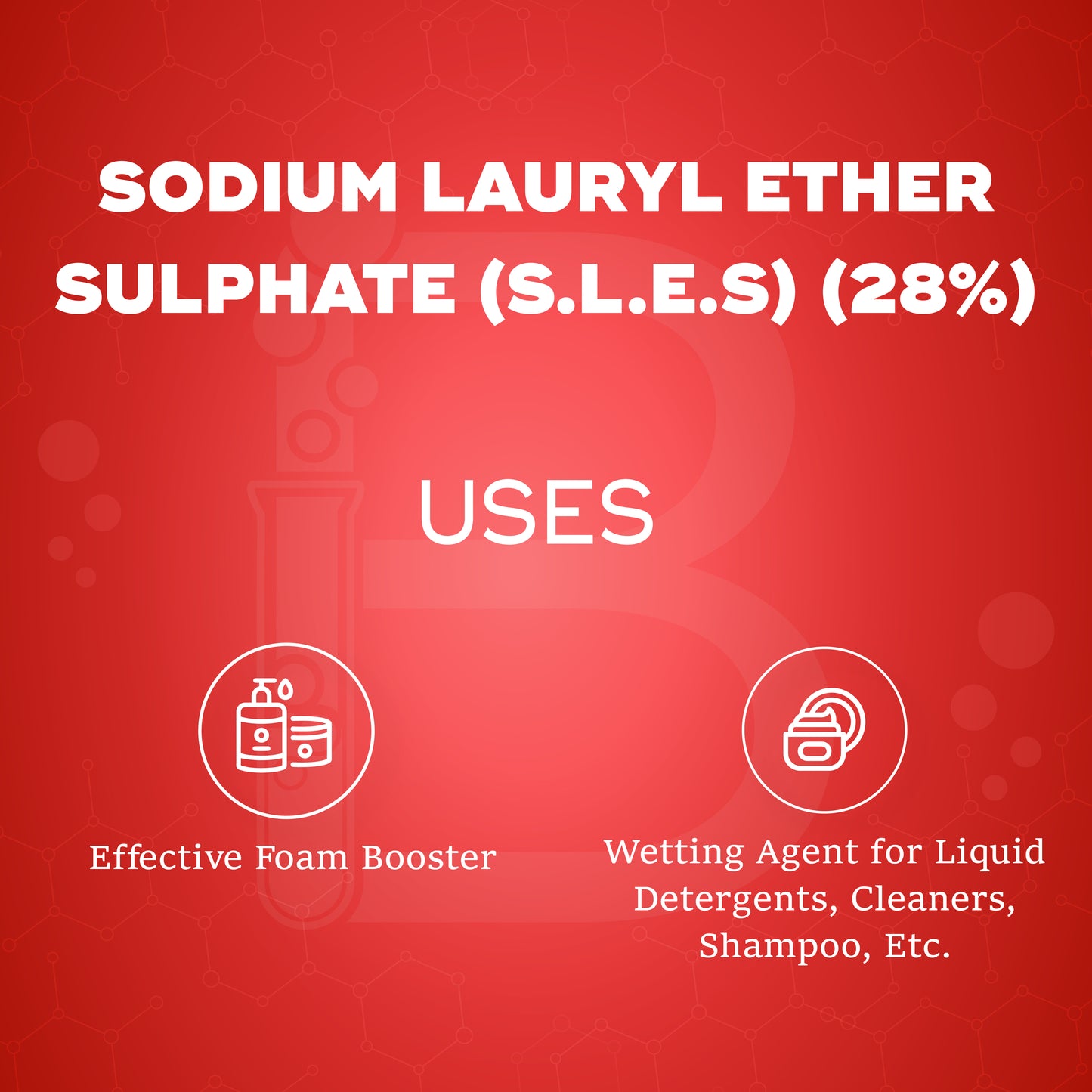 Sodium Lauryl Ether Sulphate (28%)(SLES)