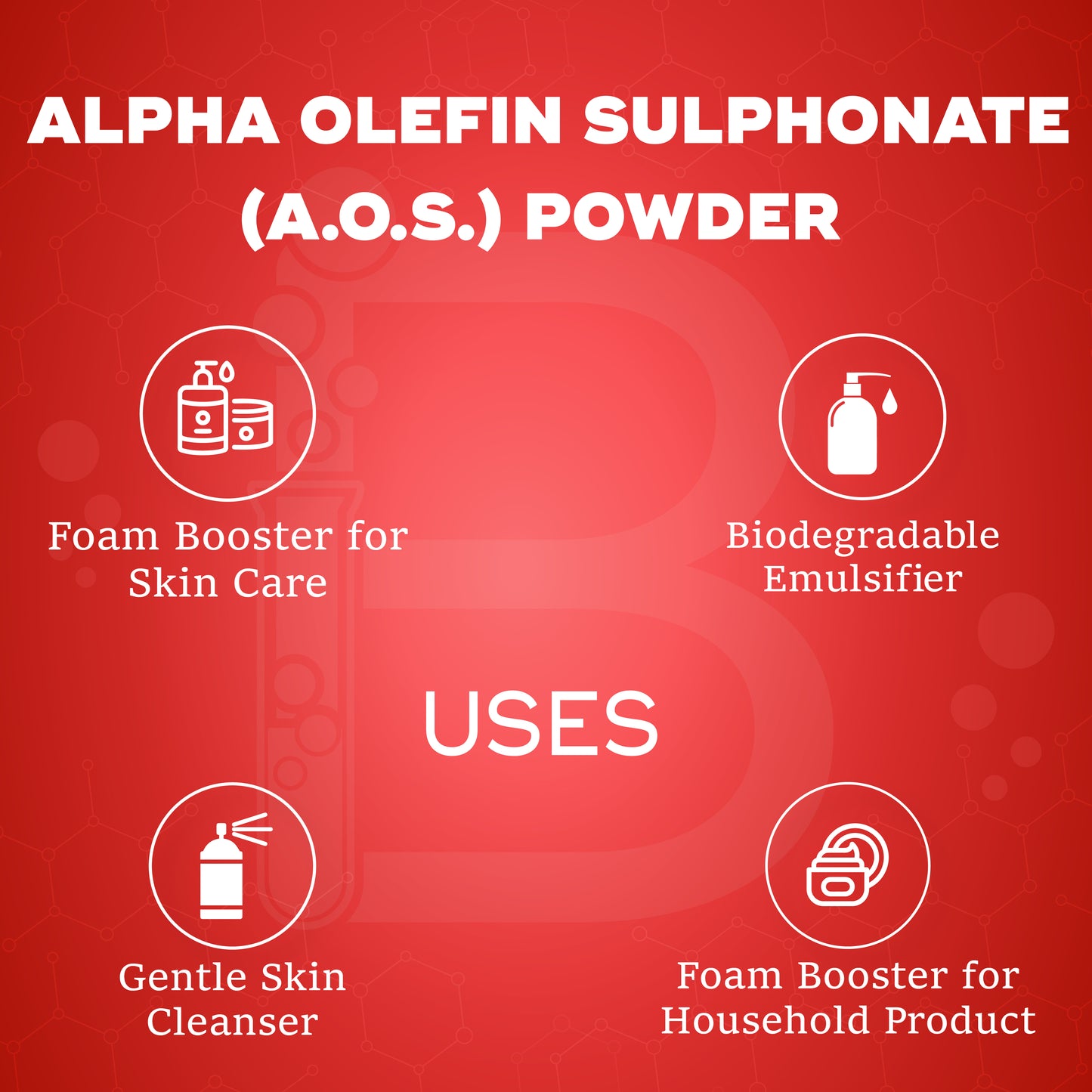 Alpha Olefin Sulphonate Powder (Aos Powder)