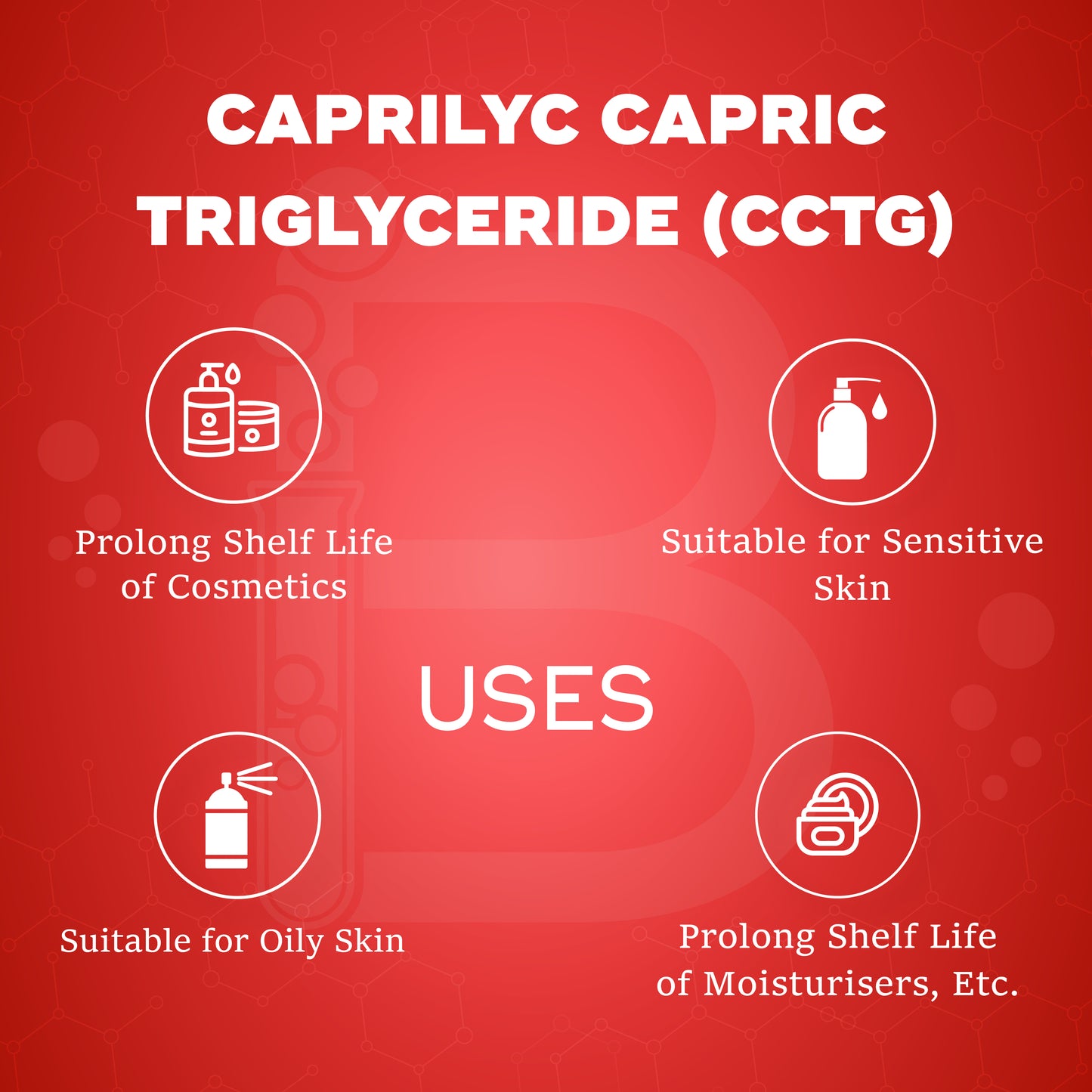 Caprilyc Capric Triglyceride (Cctg)