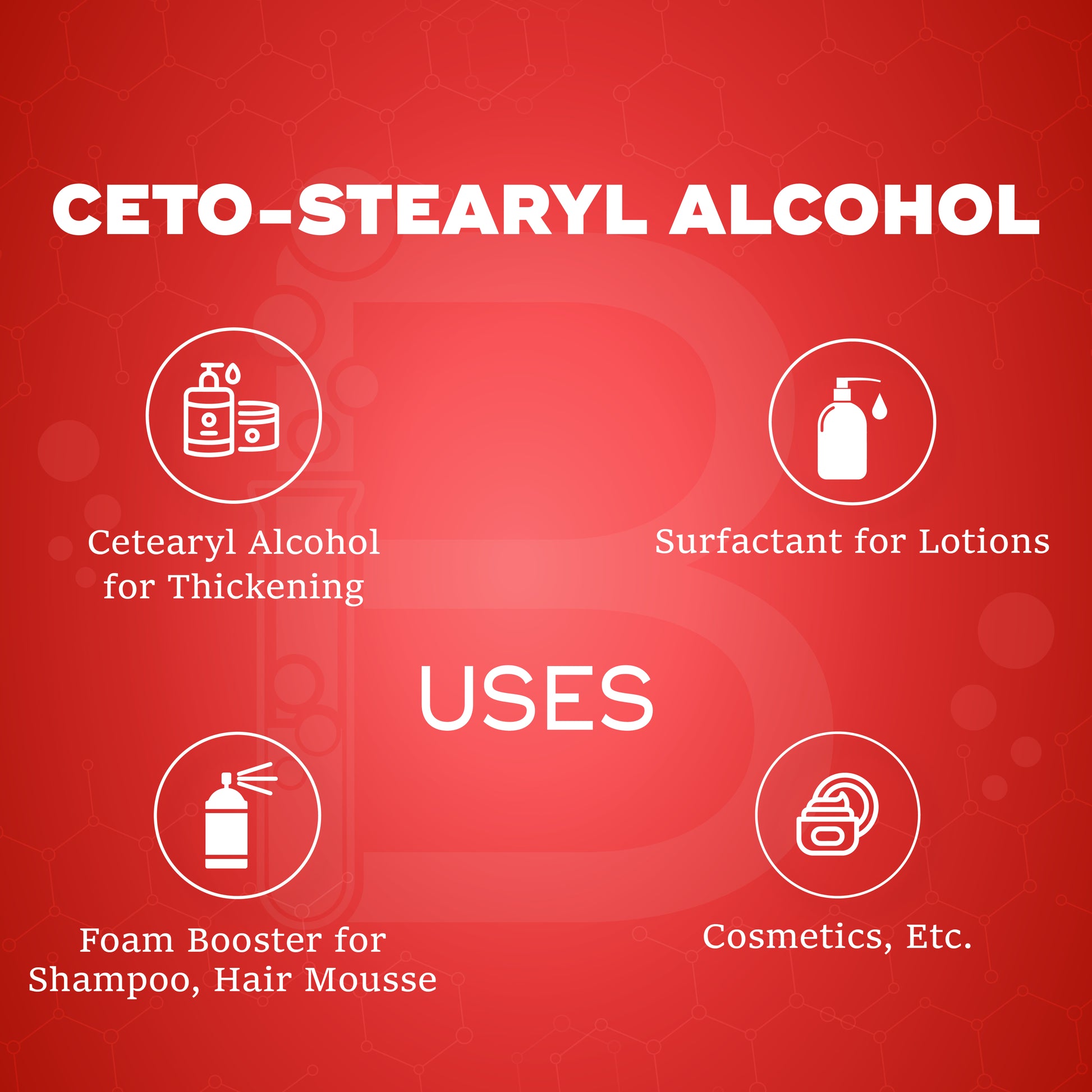 Cetyl Stearyl (Cetearyl) Alcohol RSPO Beads