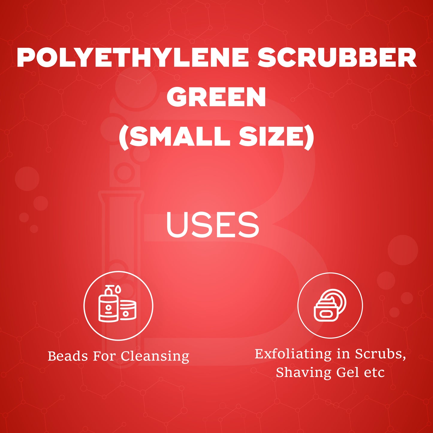 Polyethylene Scrubber Green (Small Size)