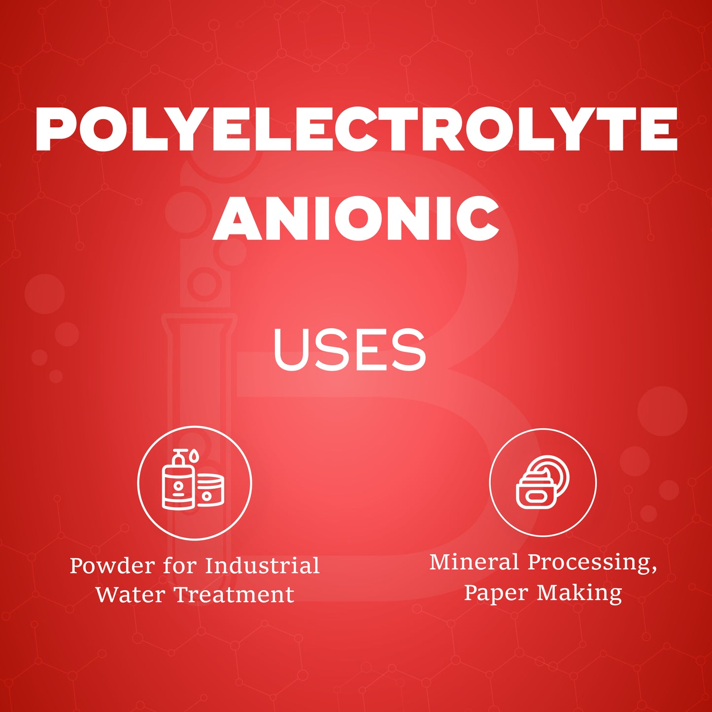 Polyelectrolyte Anionic