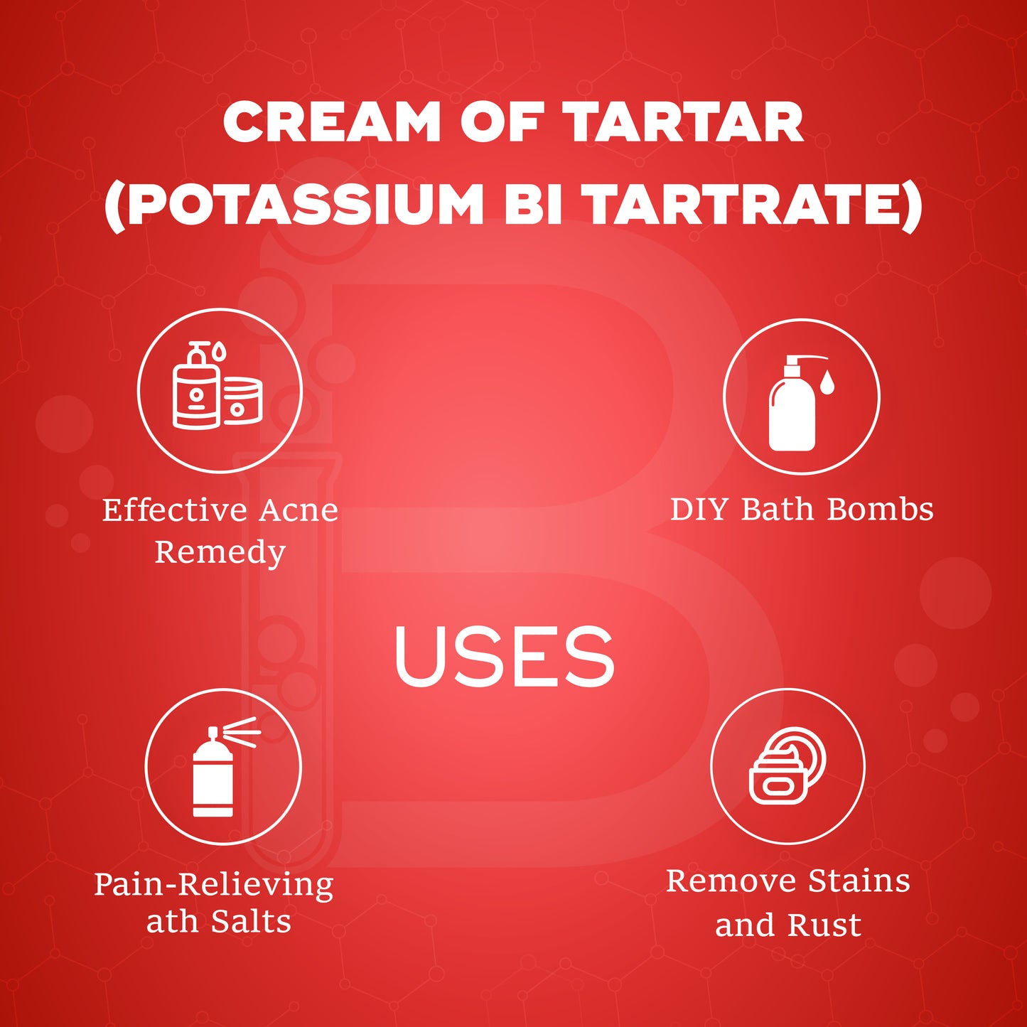 Cream Of Tartar (Potassium Bi Tartrate)